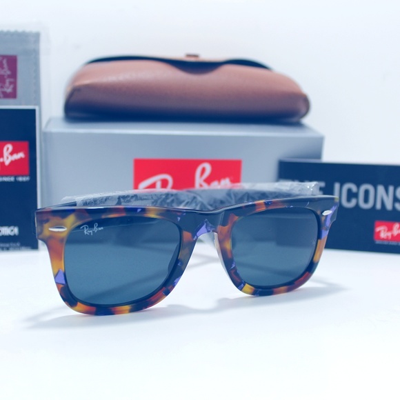 Ray-Ban Accessories - RAY-BAN 2140 1158/R5 FLECK EDITION WAYFARER